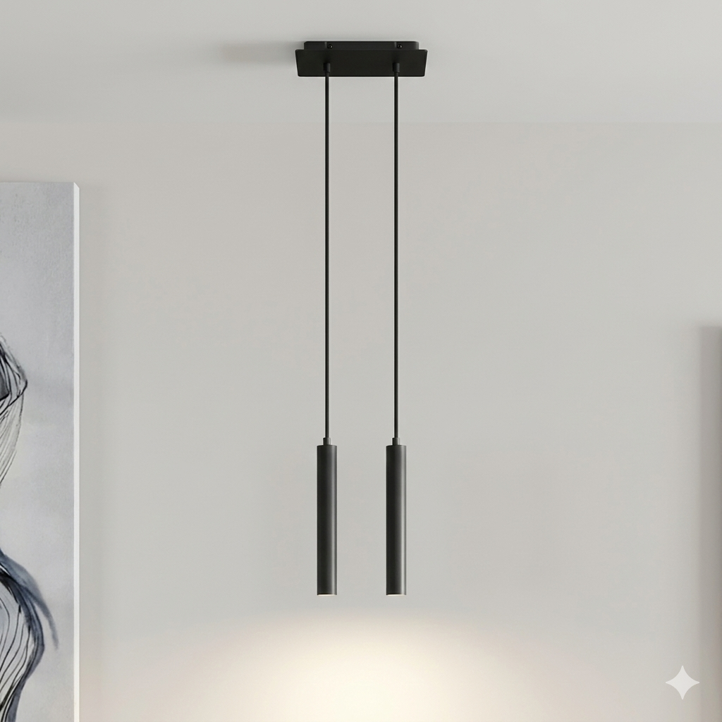 2in1 Cylindrical LED Hanging DropLight