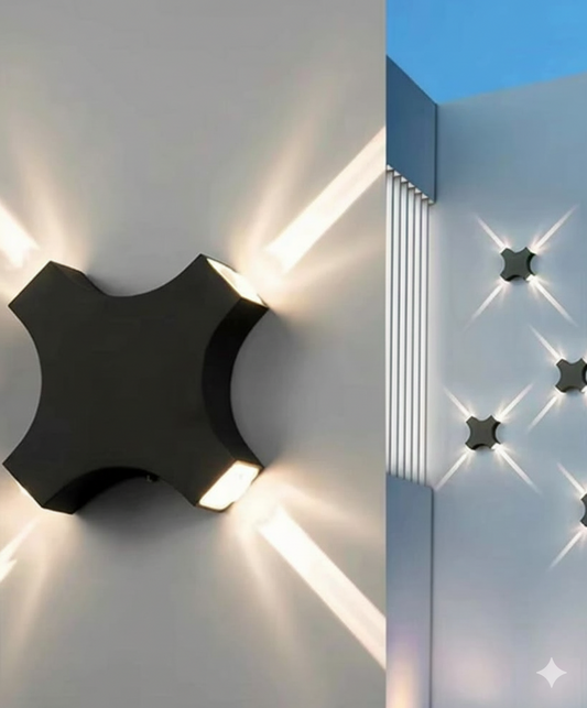 4 way Cross Waterproof Light