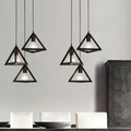 3in1 Triangle Hanging Lamp