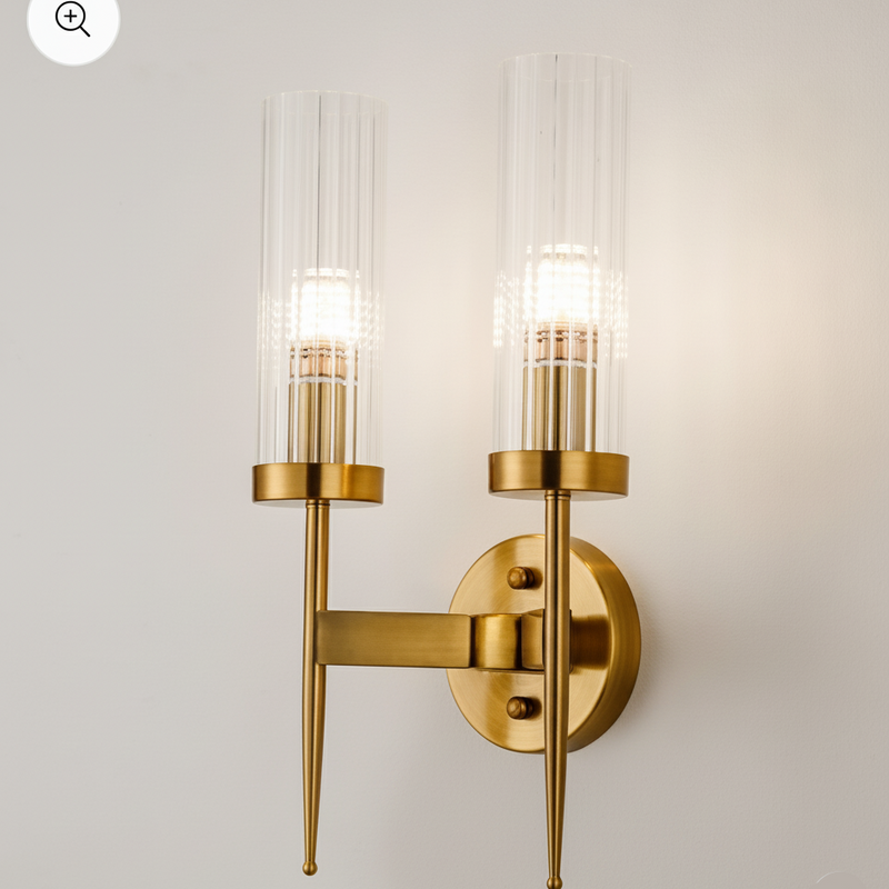 Double Nordic Wall Light