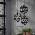 3in1 Hexagon Hanging Lamp