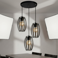 3in1 Drum shaped Hanging Lamp
