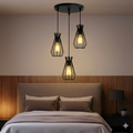 Iron wire cage pendant Lamp