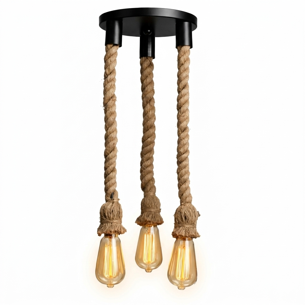 3in1 Rope Hanging Light