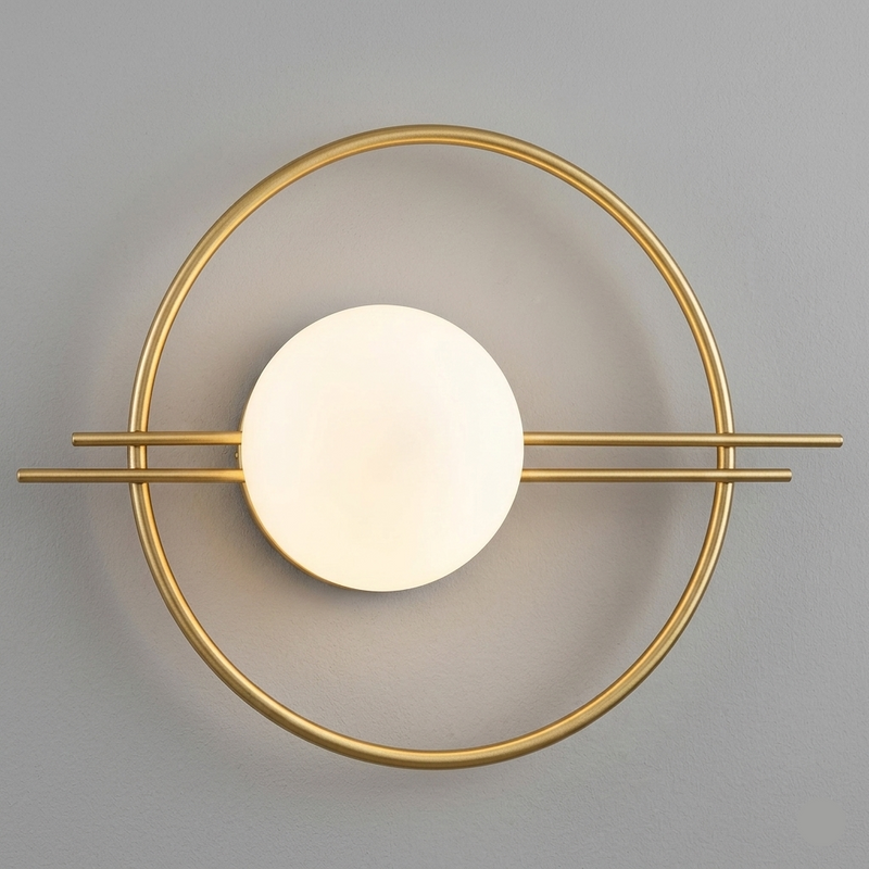 Modern Globe Wall Light