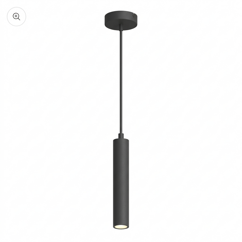Single Cylindrical LED Hanging DropLight