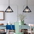 Single Triangle Hanging Lamp