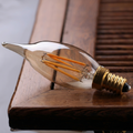 Retro Led Candle Bulb Filament Candle Bulb E10/ E11/E12/E14