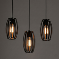 3in1 Drum shaped Hanging Lamp