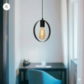 Ring Shaped Hanging Lamp