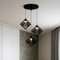 3in1 Creative Double Box Hanging Lamp