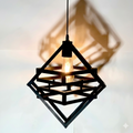 Creative Double Box Hanging Lamp