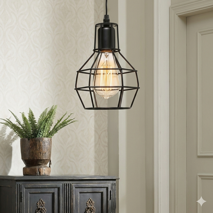 Nest wire cage Hanging Lamp