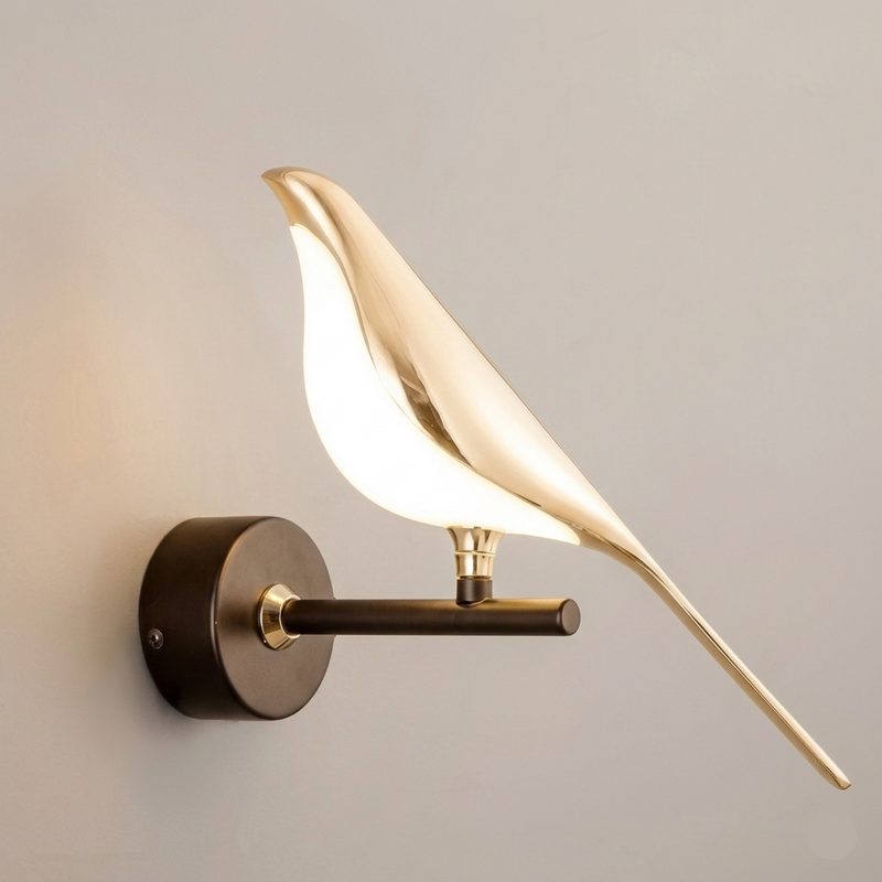 Bird Shaped Decorative Wall Lamp