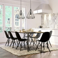 Diamond Shaped Hanging Lamp