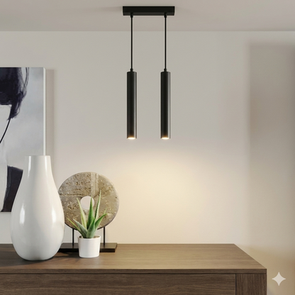 2in1 Cylindrical LED Hanging DropLight