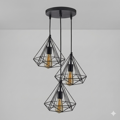 3in1 Diamond Hanging Lamp
