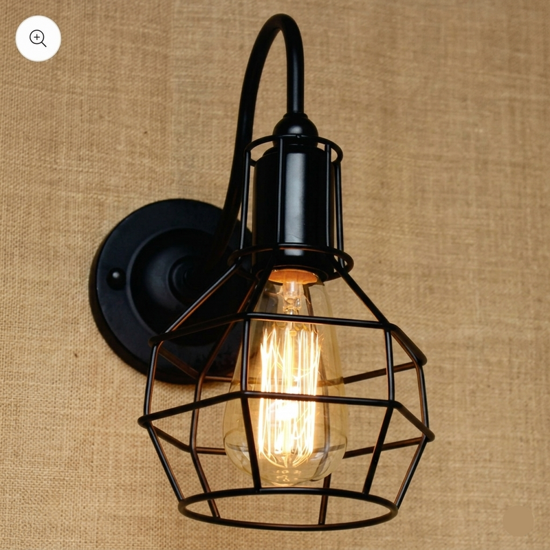 Nest wire cage Wall Lamp