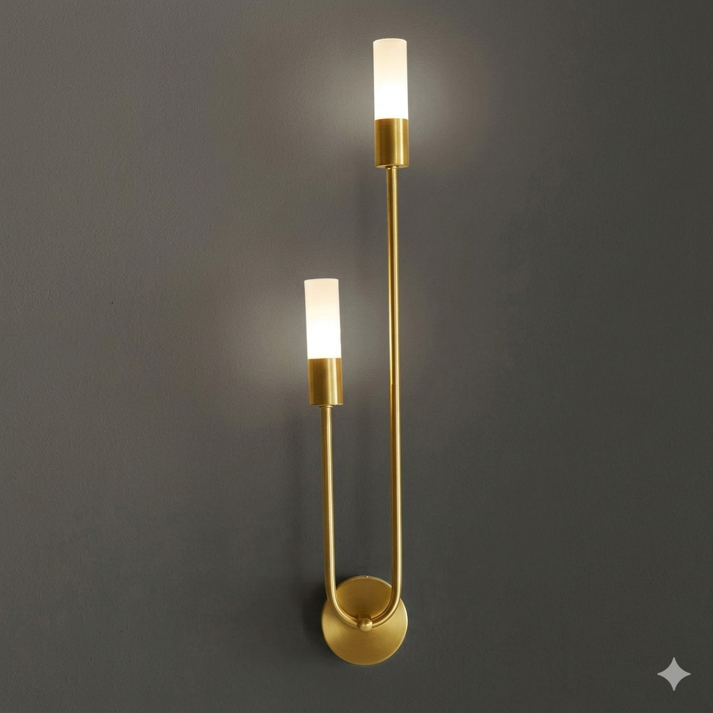 Modern Nordic Minimalist Candle Wall Light