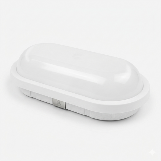 Waterproof Oval Bulk Head Wall Light