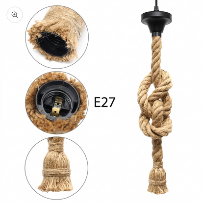 3in1 Rope Hanging Light