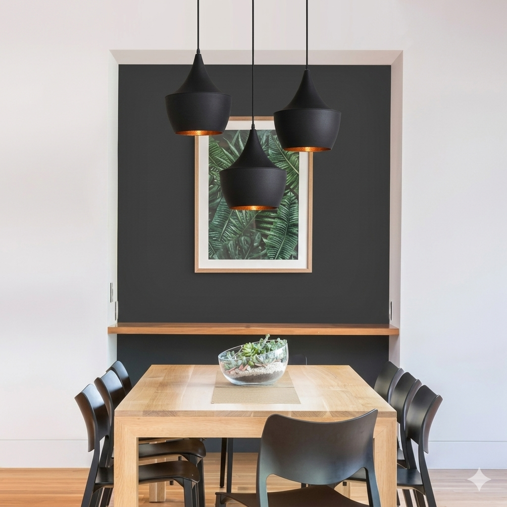 3in1 Vintage style Hanging Lamp