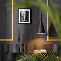 Cone Shaped Hanging Lamp