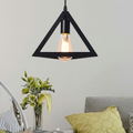 Single Triangle Hanging Lamp
