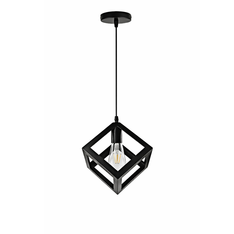 Single Square Hanging Lamp