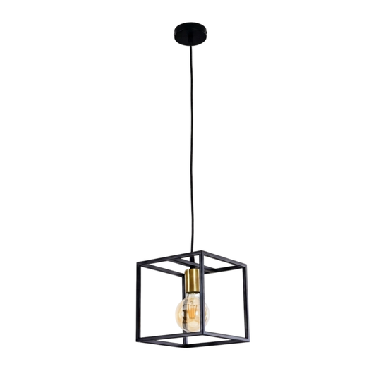 Cube Shaped Pendant Light