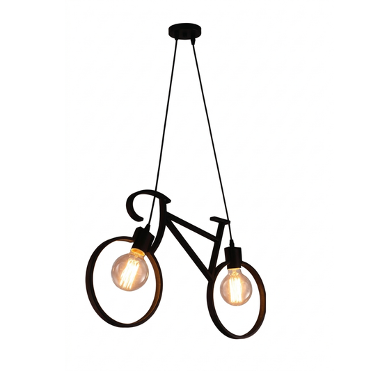 Cycle Shaped Hanging Lamp