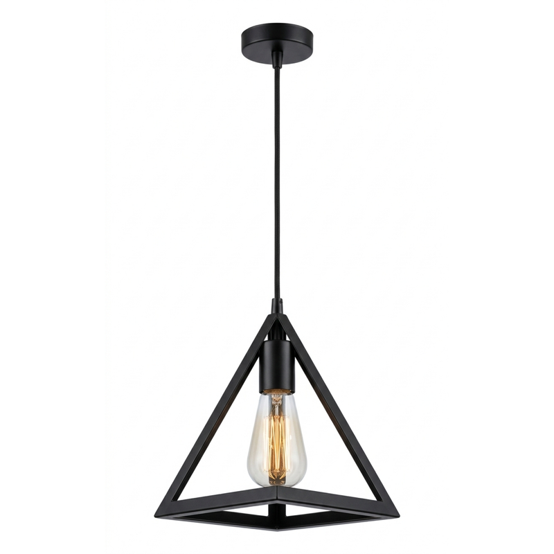 Single Triangle Hanging Lamp
