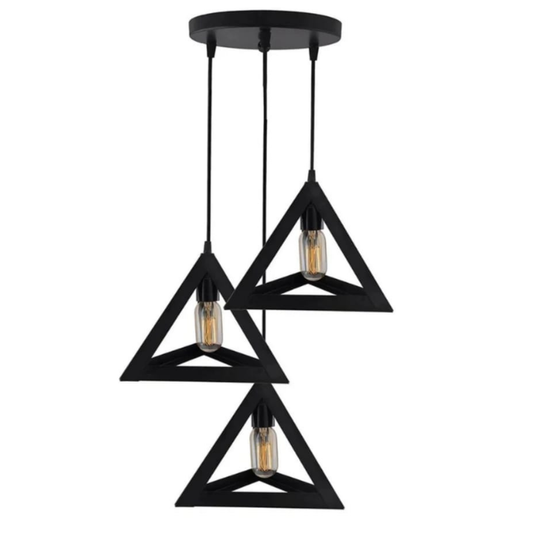 3in1 Triangle Hanging Lamp