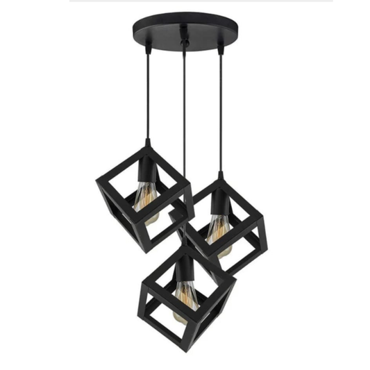 3in1 Square Hanging Lamp