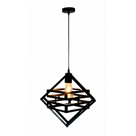 Creative Double Box Hanging Lamp