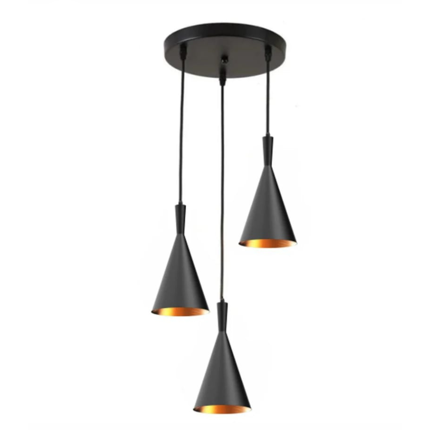 3in1 Cone Shaped Hanging Lamp