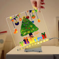 DIY LED Acrylic Writing Board Lamp For Kids- Educational Kids Toys